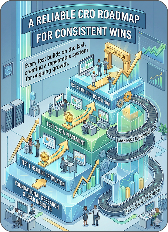 A reliable CRO roadmap for consistent wins